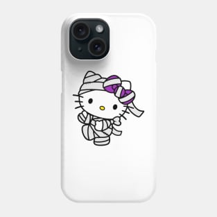 Halloween Mummy Kitty Phone Case