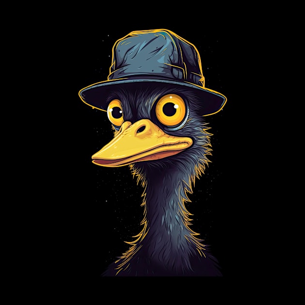 Cute Ostrich by difrats