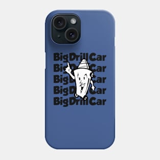 Vintage Big Drill Car Band Phone Case