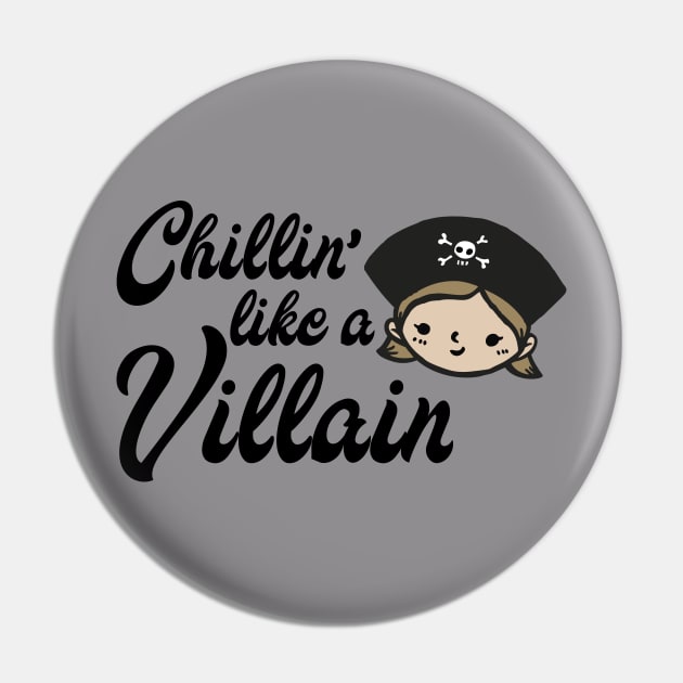 Chillin' like a villain Pin by Babes In Disneyland