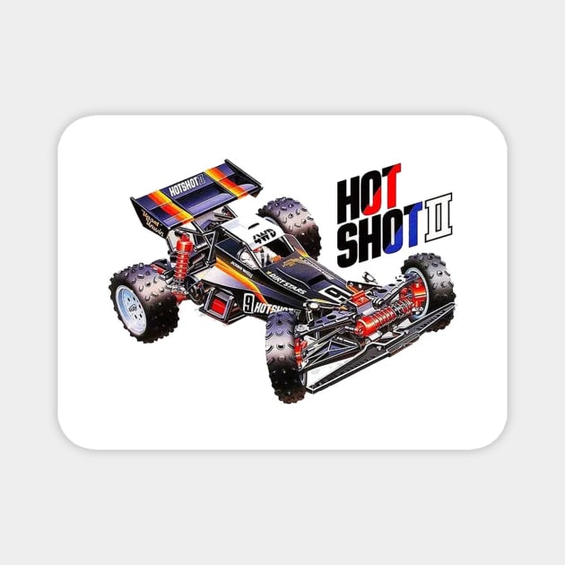 Classic RC Race Car Hot Shot II Magnet by Starbase79