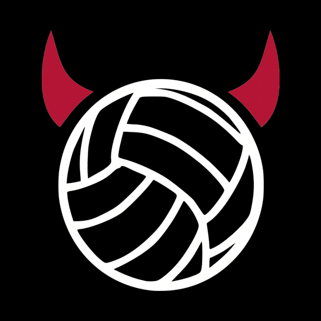 Volleyball devil by Designzz