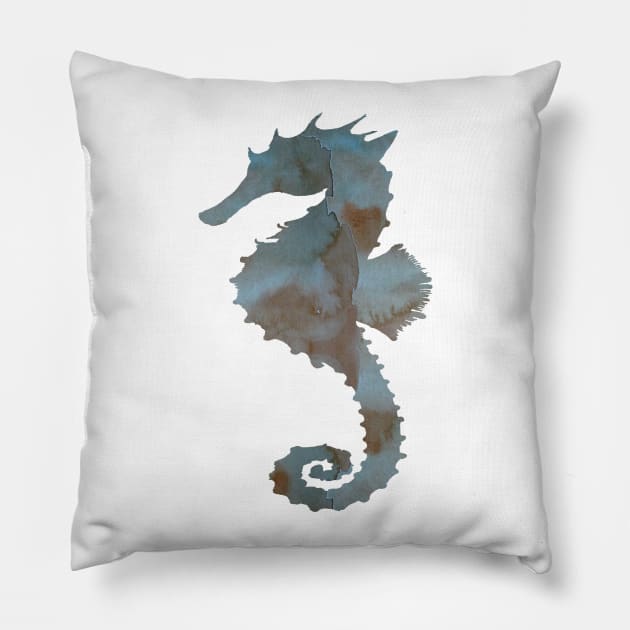 Seahorse Pillow by BittenByErmines