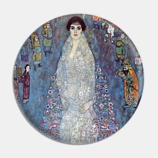 Portrait Baroness Elisabeth Bacchofen Echt by Gustav Klimt Pin