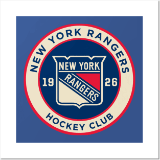 NHL Vintage New York Rangers Hockey Puck Wall Plaque