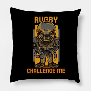 RUGBY, CHALLENGE ME Pillow