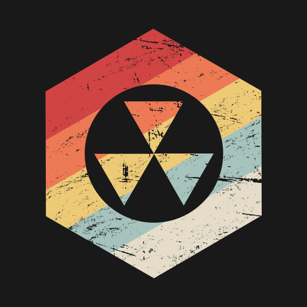 Retro Vintage Fallout Shelter Icon by MeatMan