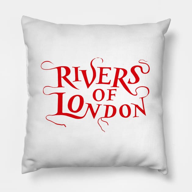 Rivers Of London Pillow by saundank