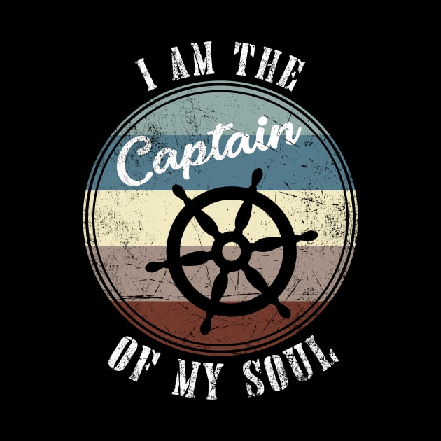 Vintage I Am The Captain Of My Soul by jpmariano