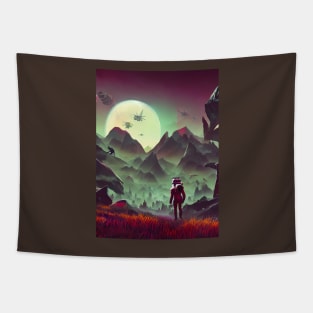 No Mans Sky - A Travelers Journey Tapestry