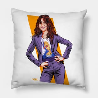 Juliette Lewis - An illustration by Paul Cemmick Pillow