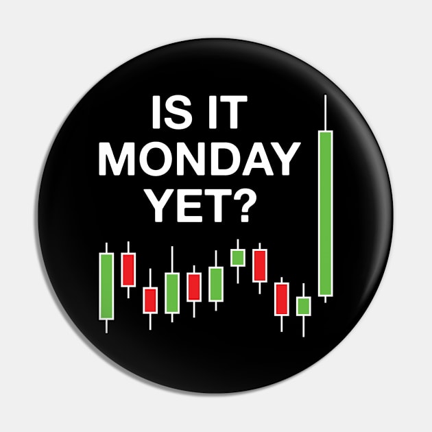 Is It Monday Yet? Forex Trading Pin by FOZClothing