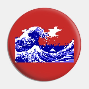 Pixel Tsunami Pin