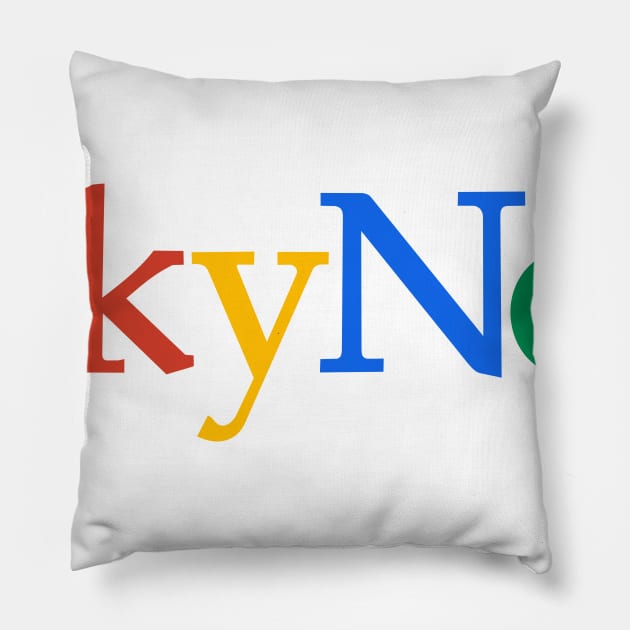 Skynet Pillow by SpaceRockLab