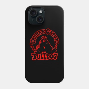 The Bulldog - Truman Capote Tribute Illustration Phone Case