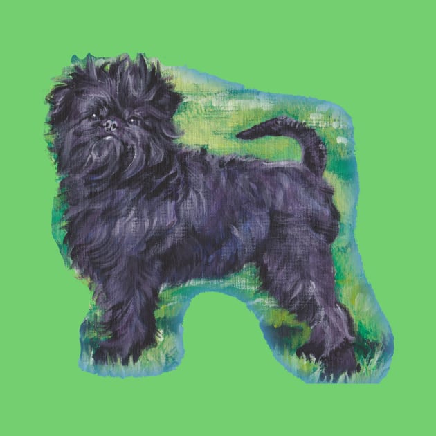 Affenpinscher Fine Art Painting by LASHEPARD