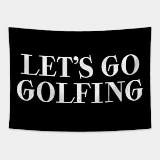 Let’s Go Golfing Tapestry