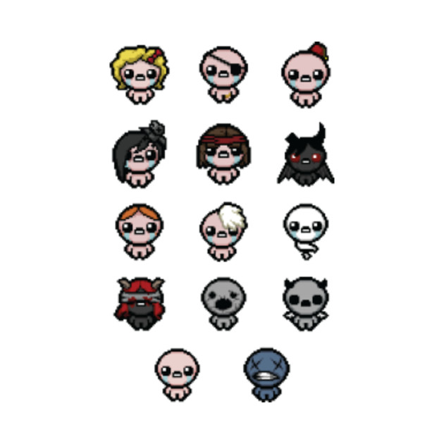 binding of isaac tshirts