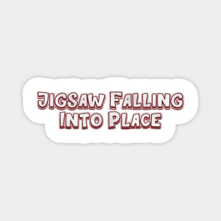 Jigsaw Falling Into Place (radiohead) Magnet