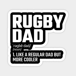 rugby dad Magnet