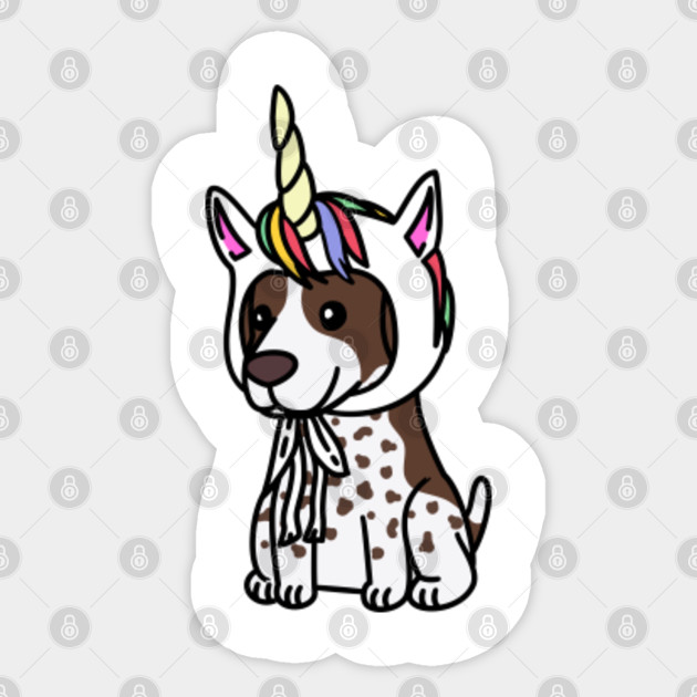 German Shorthaired Pointer Unicorn Hat German Shorthaired