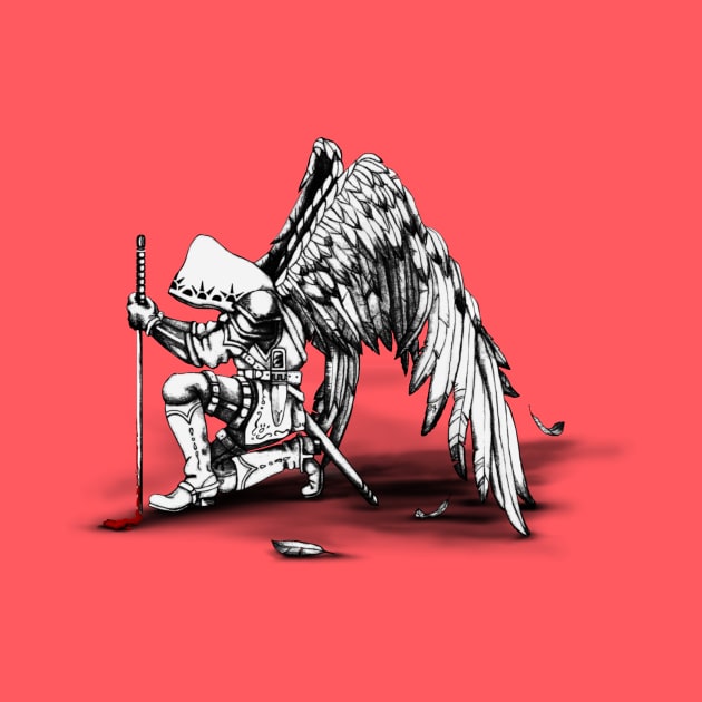 Archangel Warrior by SandraGale Art