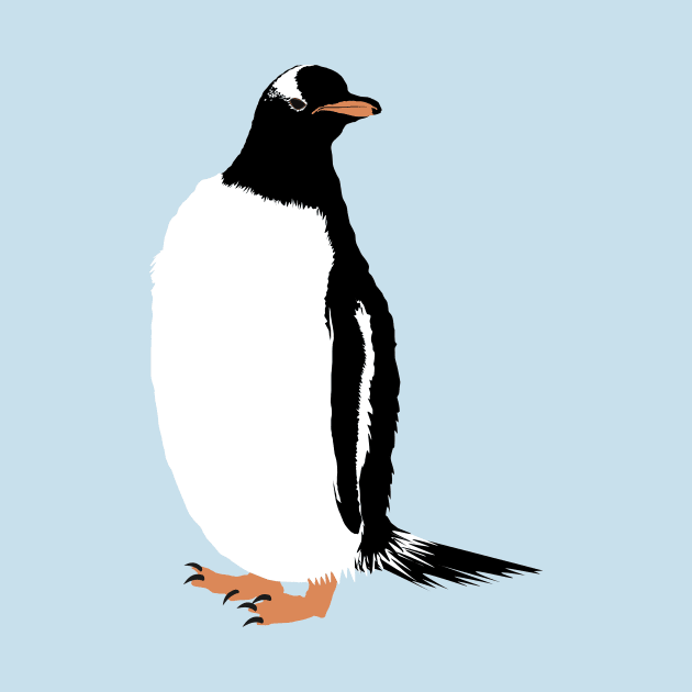 Gentoo Penguin by stargatedalek