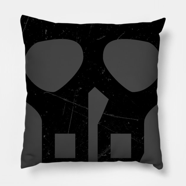 Baines Crest Black Pillow by BainesCOV