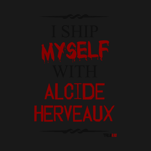 I ship myself with Alcide Herveaux by AllieConfyArt