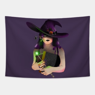 Spooky Girl Tapestry