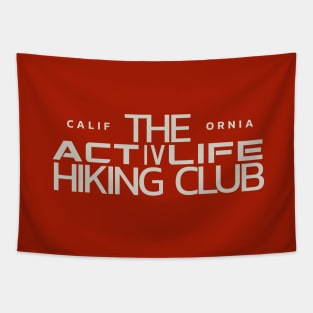 Activlife Adventure With Red Mountains and Blue Sky Tapestry