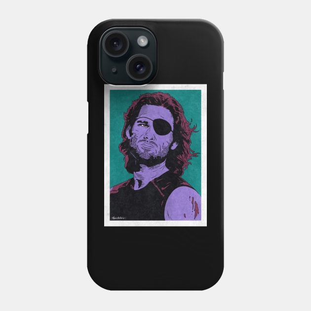 SNAKE PLISSKEN - Escape from New York (Pop Art) Phone Case by Famous Weirdos