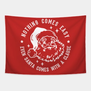 Funny Santa Clause Tapestry