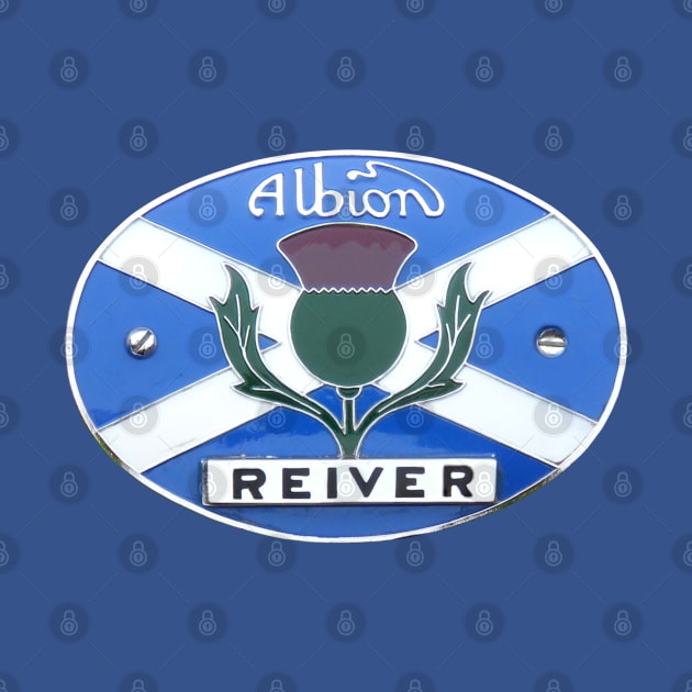 Albion Reiver classic 1960s lorry badge by soitwouldseem