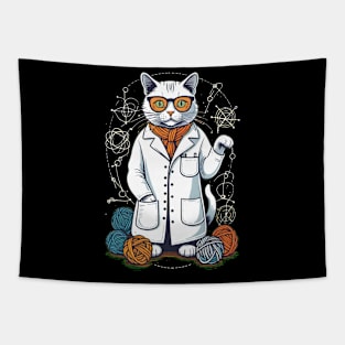 Cat in White Uniform - Yarn Expert Tapestry