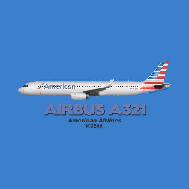 Airbus A321 - American Airlines by TheArtofFlying