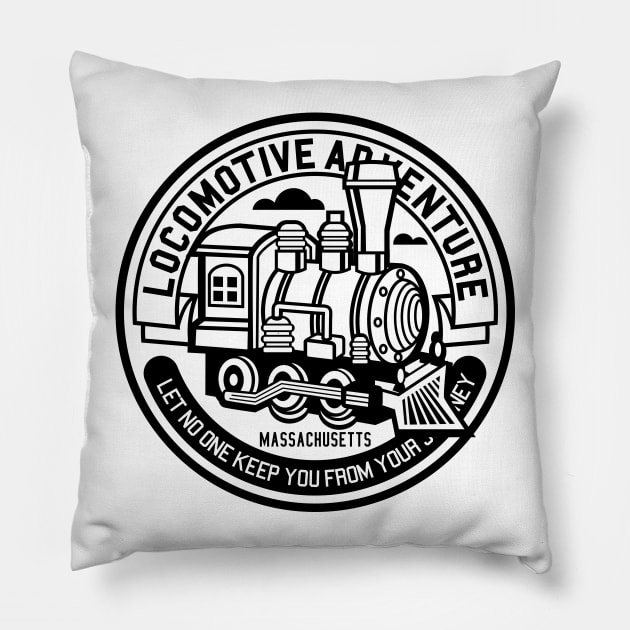 Locomotive Pillow by Z1