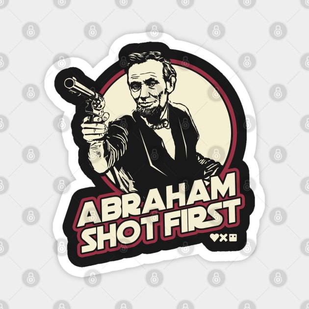 Love death & robots - Abraham Lincoln Shot First Magnet by Vector-Planet