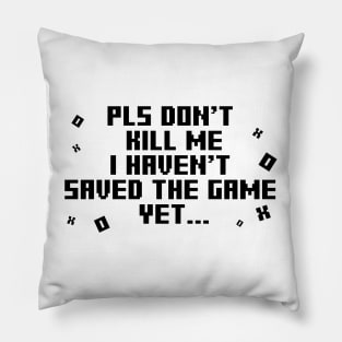 Game Over Pillow