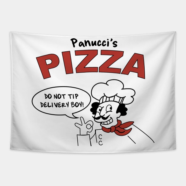 Panucci's Pizza Tapestry by fashionsforfans