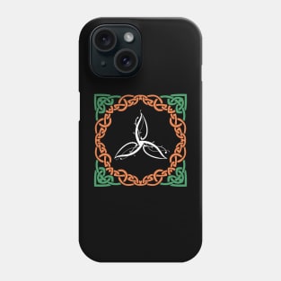 CELTIC SYMBOLS: TRINITY WOVEN - ANCIENT WISDOM IN EVERY KNOT Phone Case