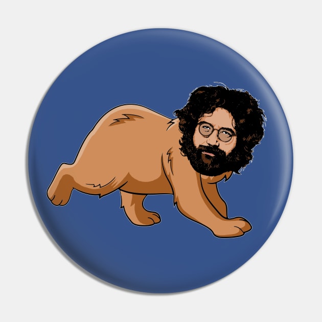 Bear-y Garcia Pin by Rock x N x Roll Animals