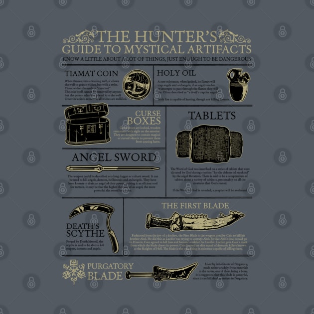 The Hunters Guide to Mystical Artifacts by mannypdesign