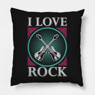 I love Rock. Pillow