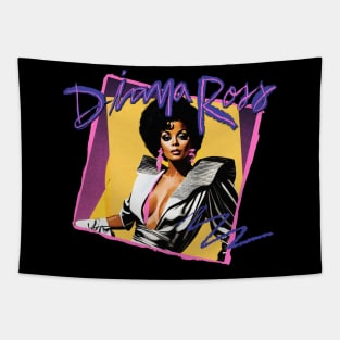 DIANA ROSS 80S RETRO STYLE Tapestry