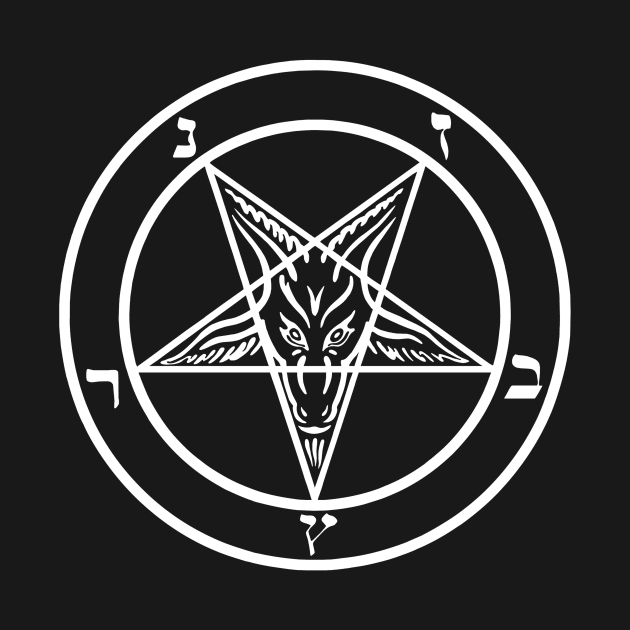 Inverted Pentagram with Sigil of Baphomet by JacknightW