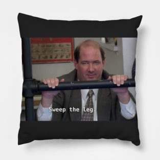 Sweep the Leg (The Office meme) Pillow