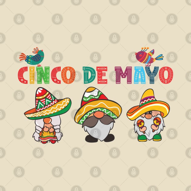 cinco de mayo gnomies by YuriArt