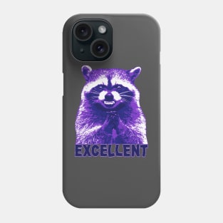 Purple Raccoon Meme Phone Case