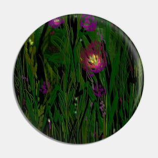The Abstract Floral Collection Pin